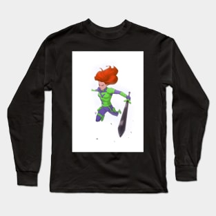 Vega Leaps Into Action Long Sleeve T-Shirt